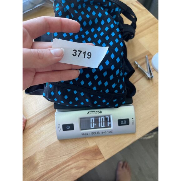 Great Lengths One Piece Bathing Suit Swimsuit Size 10 Polka Dot Skirt Dress - Picture 9 of 9